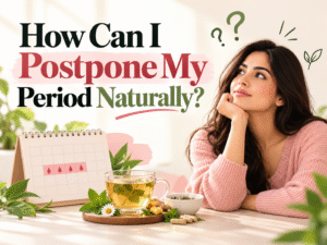 How Can I Postpone My Period Naturally
