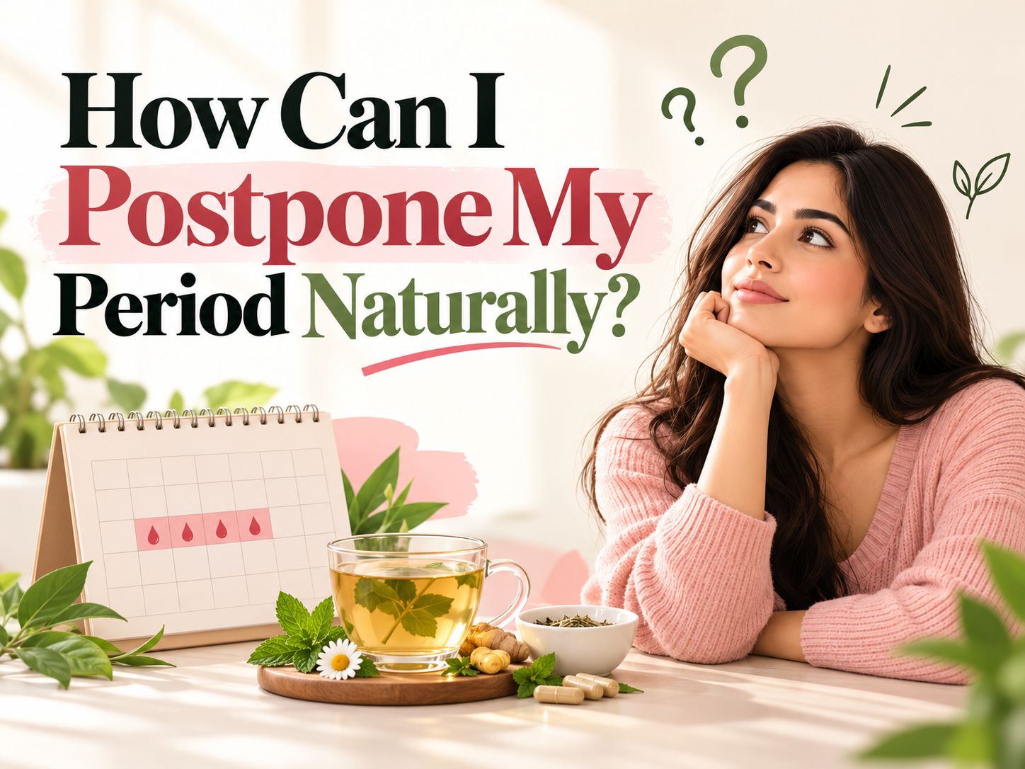 You are currently viewing How Can I Postpone My Period Naturally?