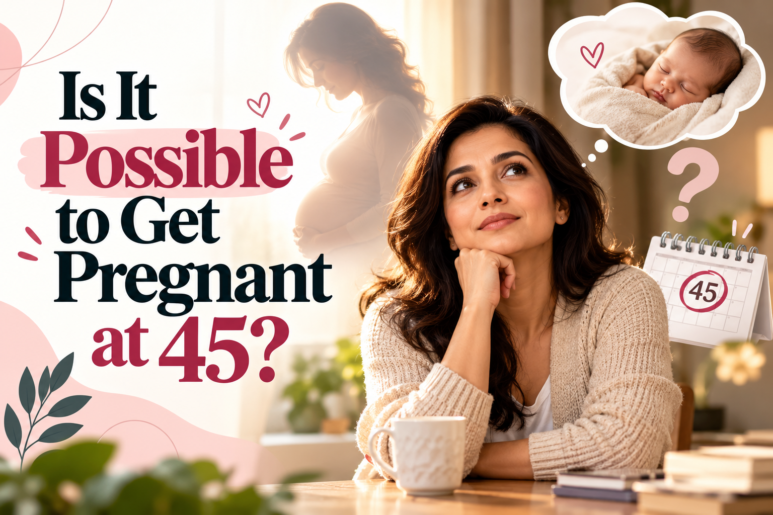 You are currently viewing Is It Possible to Get Pregnant at 45?